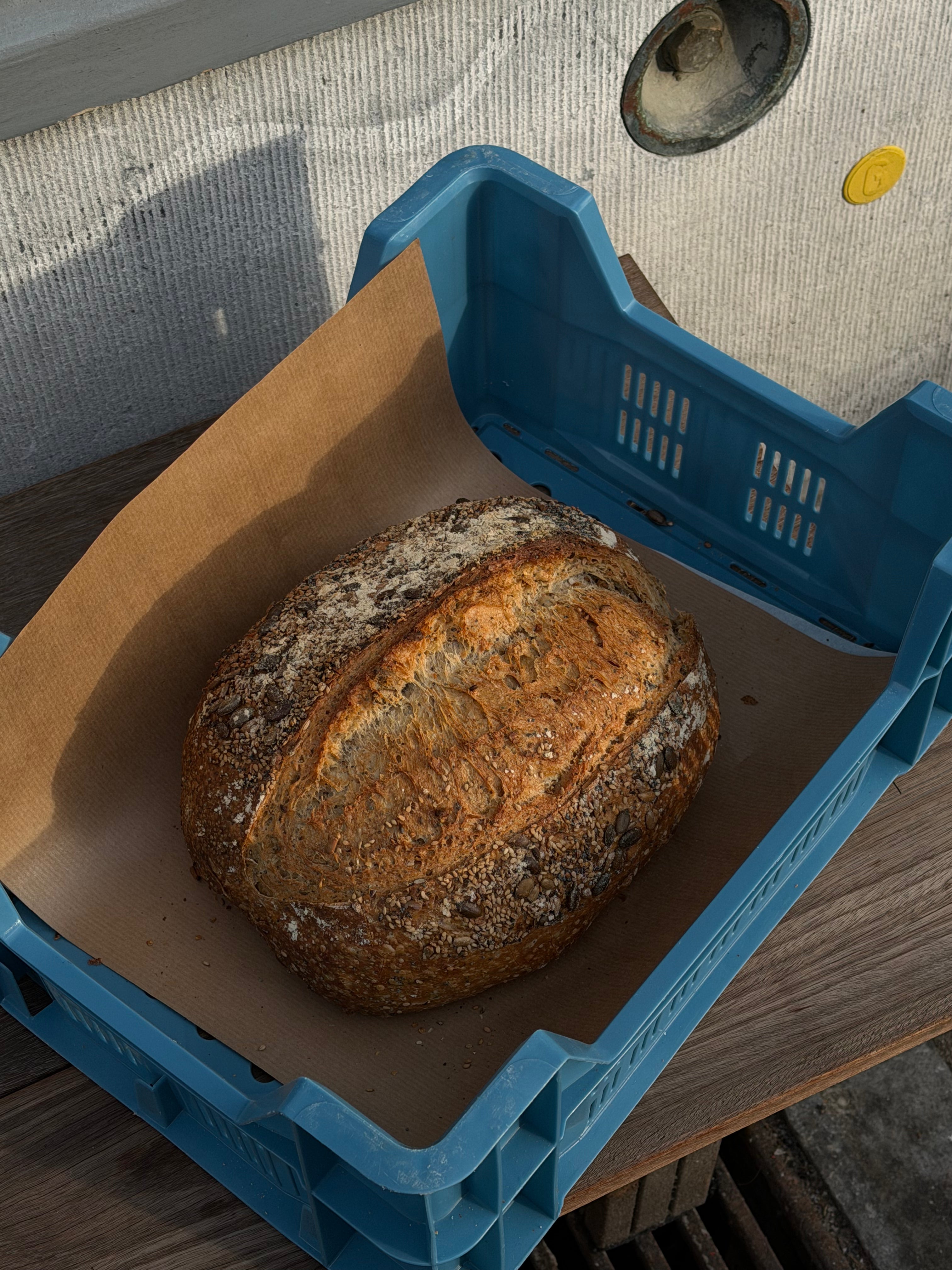 Small Sourdough Bread Multigrain